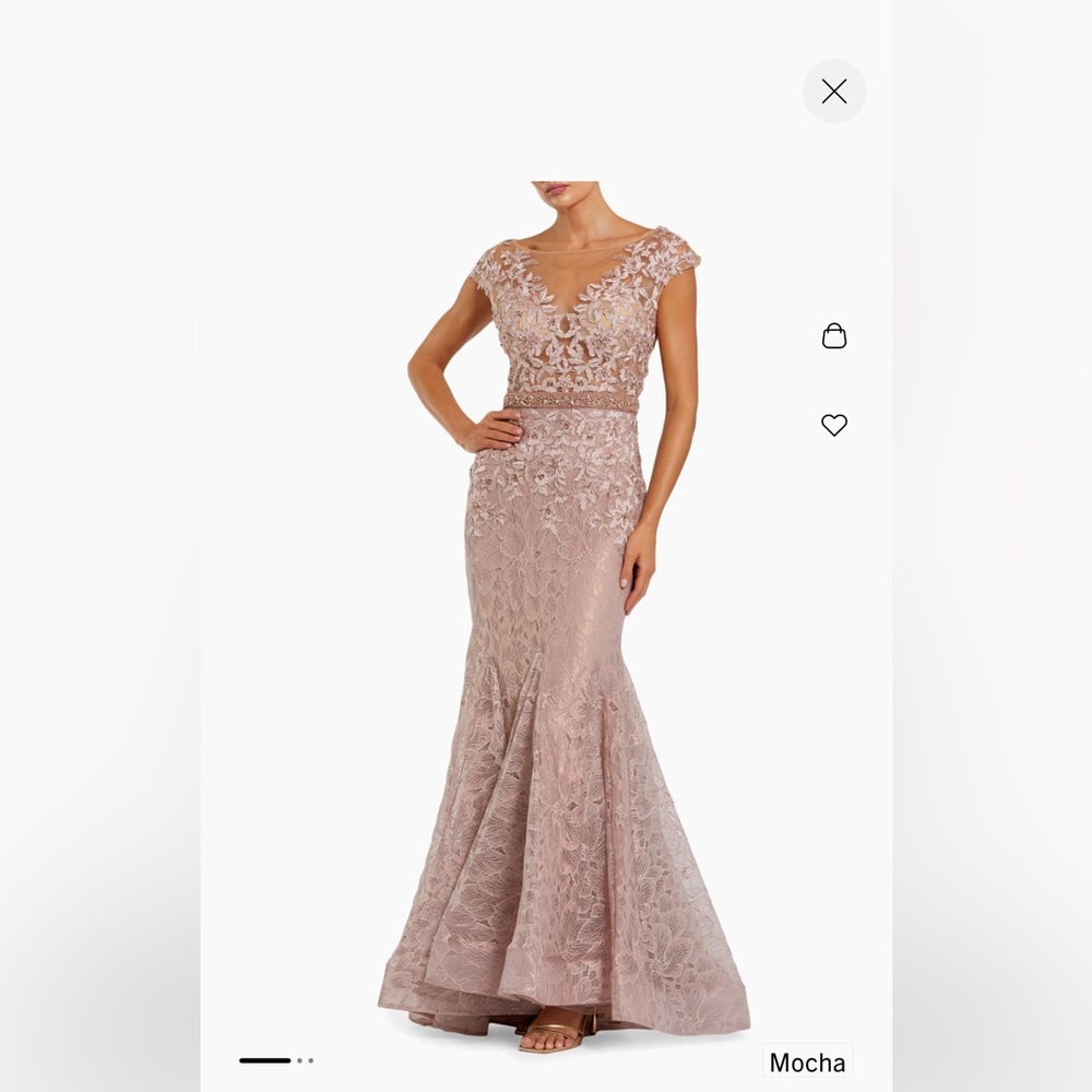Mac Duggal Illusion Dress